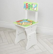 Дитяча парта регульована шкільна зі стільцем 904-135(UA) малюнок Школа**