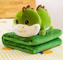 М'яка іграшка з пледом Дракончик 50 СМ