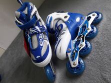 Дитячі Ролики Сині (35-38) (A 16106-S)"M"