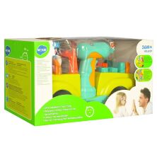 Музична дитяча машинка з інструментами на батарейках LIMO TOY 6109 їздить / світлові ефекти