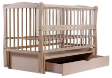 Ліжко Babyroom Еліт різьблення маятник, ящик, відкидний пліч-DER-7 бук слонова кістка