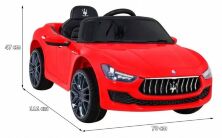 Дитячий електромобіль Maserati Ghibli SG631B USB, MP3, FM-радіо