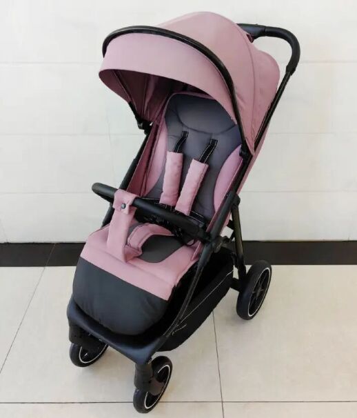 Прогулянкова коляска El Camino FIJI ME 1113 Mauve Matt рожева з москітною сіткою