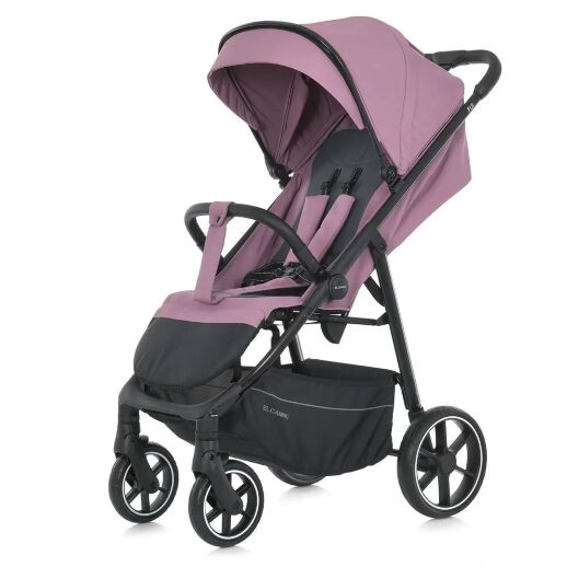 Прогулянкова коляска El Camino FIJI ME 1113 Mauve Matt рожева з москітною сіткою
