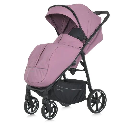 Прогулянкова коляска El Camino FIJI ME 1113 Mauve Matt рожева з москітною сіткою