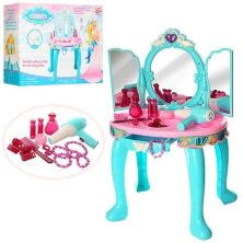 Дитячий туалетний столик-трюмо LIMO TOY LM90009A музика звук аксесуари