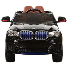Дитячий електромобіль легкова машина Bambi M 2762(MP4)EBLR-2 чорний з ручкою