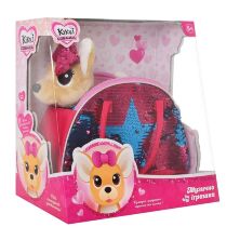 Інтерактивне тварина Собачка Кіккі Лав Toys M 4171 UA в сумочці (аналог Chi Chi Love)