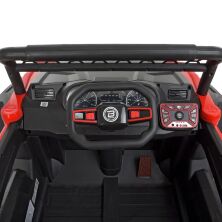 Дитячий двомісний електромобіль машина джип квадроцикл баггі Bambi Racer 4WD M 4453EBLR-3 червоний**
