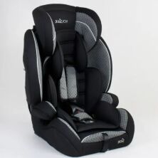 Універсальне дитяче автокрісло JOY 71493 група 1+2+3 система кріплення ISOFIX / чорно-сіра