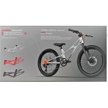 Карбоновый велосипед RB-22C Space Shuttle 20 дюймов