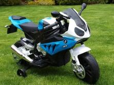 Дитячий електро-мотоцикл BMW JT 528 світло фар та звук двигуна