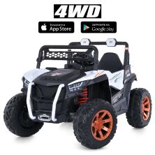 Дитячий електромобіль джип-баггі M 5052EBLR-1 4x4 MP3/USB роз'єми Світлові та звукові ефекти