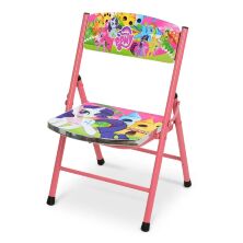 Дитячий столик зі стільчиком Bambi A19-LP Little Pony рожевий складаний**
