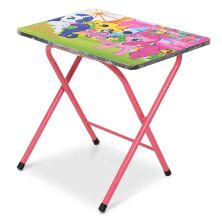 Дитячий столик зі стільчиком Bambi A19-LP Little Pony рожевий складаний**