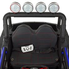 Дитячий двомісний електромобіль машина джип квадроцикл баггі Bambi Racer 4WD M 4453EBLR-4 синій**