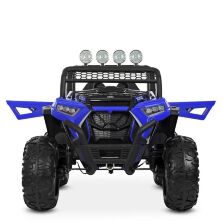 Дитячий двомісний електромобіль машина джип квадроцикл баггі Bambi Racer 4WD M 4453EBLR-4 синій**