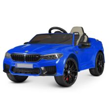 Дитячий електромобіль машина Bambi 4791EBLR-4 BMW M5 з шкіряним сидінням / Автомобіль на ЄВА колесах /синій**