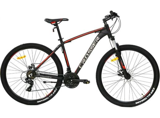 Спортивний гірський алюмінійний велосипед 29д Crosser Inspiron з гідравлічними гальмами / Shimano / червоний