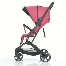 Дитяча прогулянкова коляска El Camino 1099 Lyra з чохлом на ніжки Rose