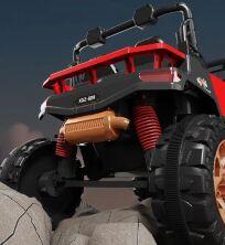 Дитячий електромобіль джип-баггі M 5052 EBLR-3 4x4 MP3/USB роз'єми Світлові та звукові ефекти