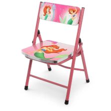 Дитячий столик зі стільчиком Bambi A19-MERM Русалонька рожевий складаний**