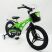 Велосипед дитячий двоколісний MARS-18 Зелений дискові гальма колеса 18 дюймів