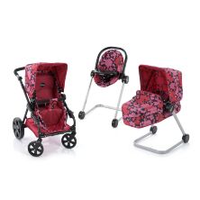 Коляска для ляльок HAUCK D-88850 Ігровий набір (стілець для годування і шезлонг) ***