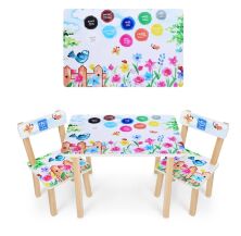 Дитячий столик з двома стільчиками Bambi 501-38 Пейзаж**