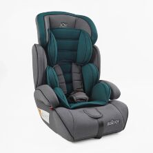 Дитяче універсальне автокрісло з бустером JOY 1255-72 група 1-2-3 сіро-зелене