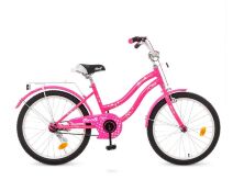 Дитячий велосипед колеса 20 дюймів PROFI Star XD2092 сталева рама малиновий