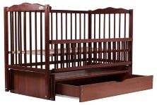 Ліжко Babyroom Веселка маятник, ящик, відкидний пліч DVMYO-3 бук тік