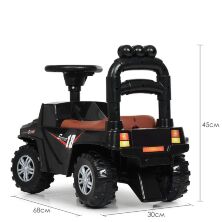 Дитяча каталка-толокар Bambi M 4230L-2 чорний**