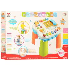 Розвиваючий музичний дитячий ігровий центр SY82 столик на ніжках музика, звук, світло