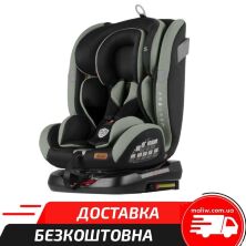 Автокрісло дитяче TILLY Bliss T-535 Olive Green група 0+1+2+3 ISOFIX з поворотом зелене