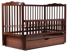 Ліжко Babyroom Веселка маятник, ящик, відкидний пліч DVMYO-3 бук горіх