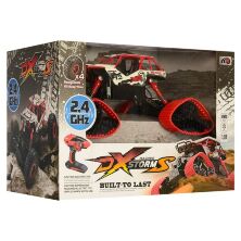 Інтерактивна іграшка Машина 0985 гумові колеса змінні покришки три кольори на радіоуправлінні