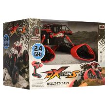 Інтерактивна іграшка Машина 0985 гумові колеса змінні покришки три кольори на радіоуправлінні