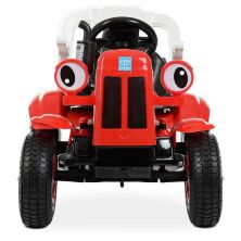 Дитячий одномісний електромобіль-Трактор з причепом BAMBI M 4261ABLR-3 з пультом управління червоний**