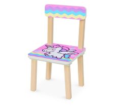 Дитячий стіл з двома стільчиками Bambi 501-65 Єдиноріг**