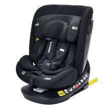 Дитяче автокрісло EL CAMINO ME 1188 i-HOLD Shadow Gray поворотне Top Tether isofix сіре