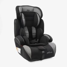 Дитяче універсальне автокрісло з бустером JOY 7045-21 група 1-2-3 чорно-сіре