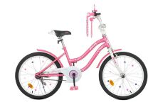 Дитячий велосипед колеса 20 дюймів XD2091 Star рожевий