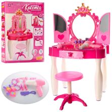 Дитячий туалетний столик-трюмо LIMO TOY 661-21 музика звук, світло аксесуари **