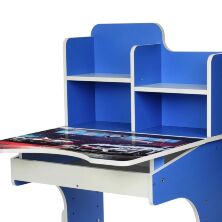 Дитяча парта зі стільчиком растишка Bambi W 2071-84-2 Машина синя**