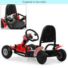 Дитячий електрокарт PROFI M 4042-3 червоний **