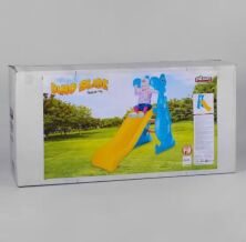 Дитяча гірка Pilsan 06-198 "Dino slide" складна жовто-блакитна