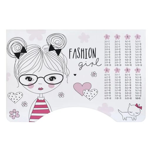 Дитяча парта растишка Bambi B 2071-20 Париж рожевий