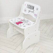 Дитяча парта растишка Bambi B 2071-20 Париж рожевий