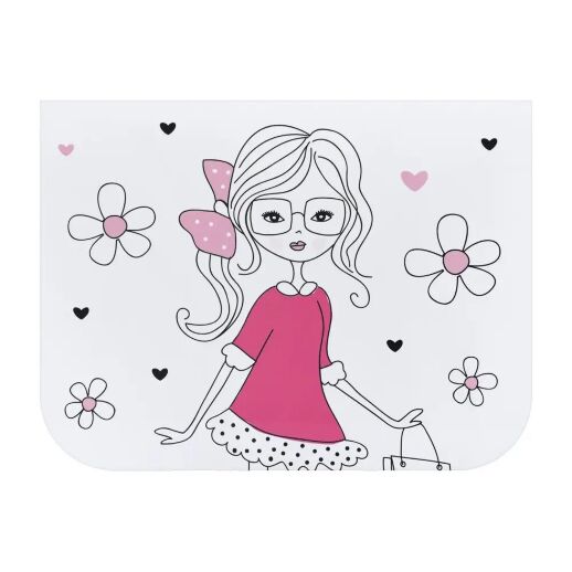 Дитяча парта растишка Bambi B 2071-20 Париж рожевий